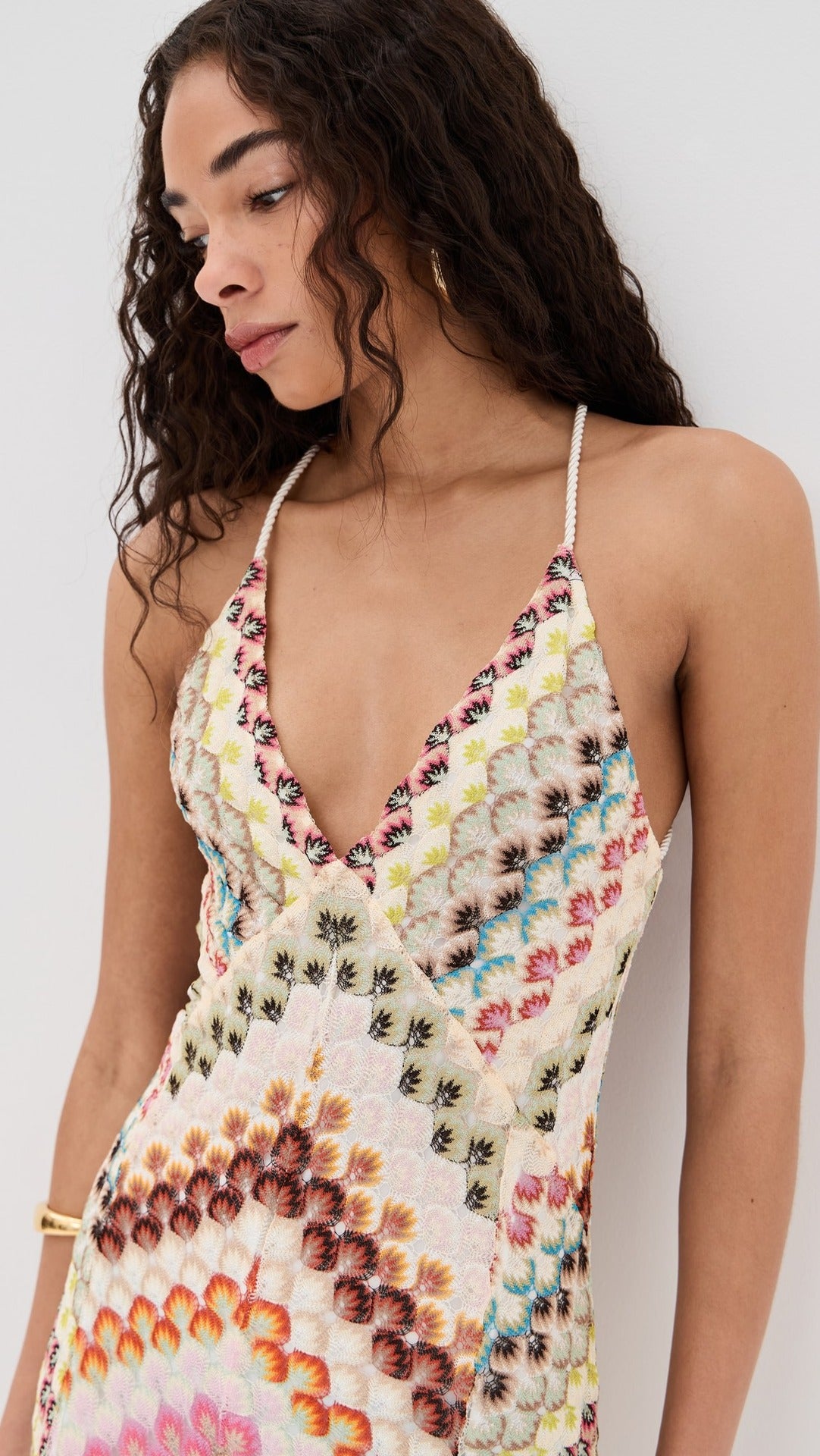 Shoreditch Glow™ | Open Back Knit Maxi Dress