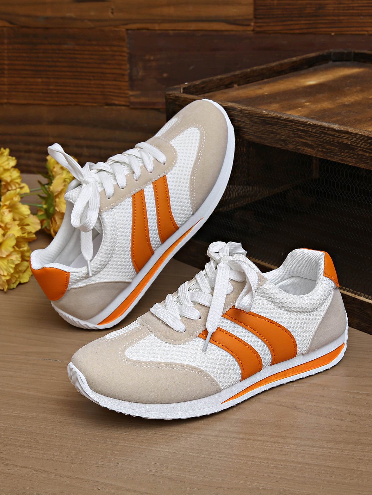 Camden Stride™ | Stripe Mesh Sneakers