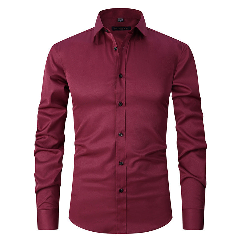 PrestigiaFlex™ | Wrinkle‑Free Stretch Shirt