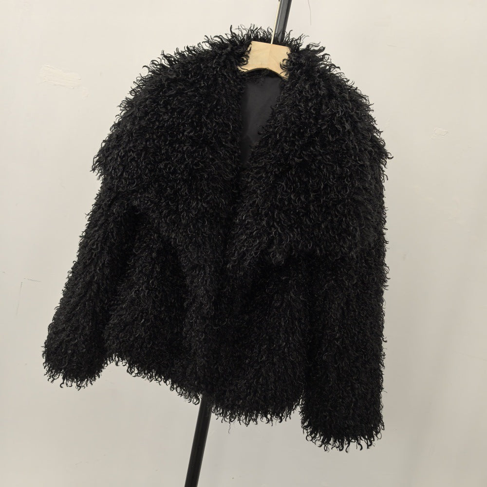 Loxley Drift™ | Curl Texture Statement Coat