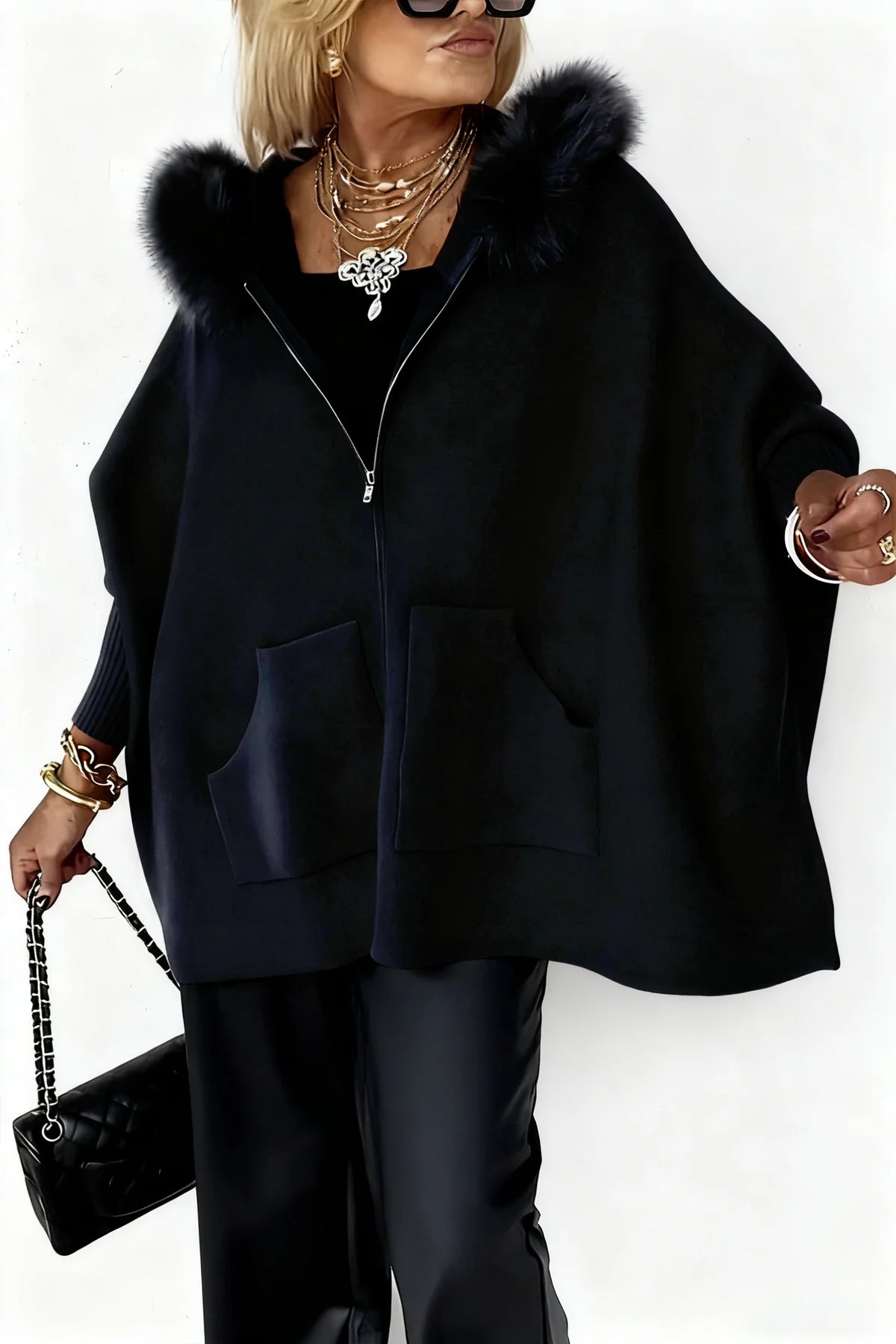 Elara Wren™ | The Windsor Pink Cape