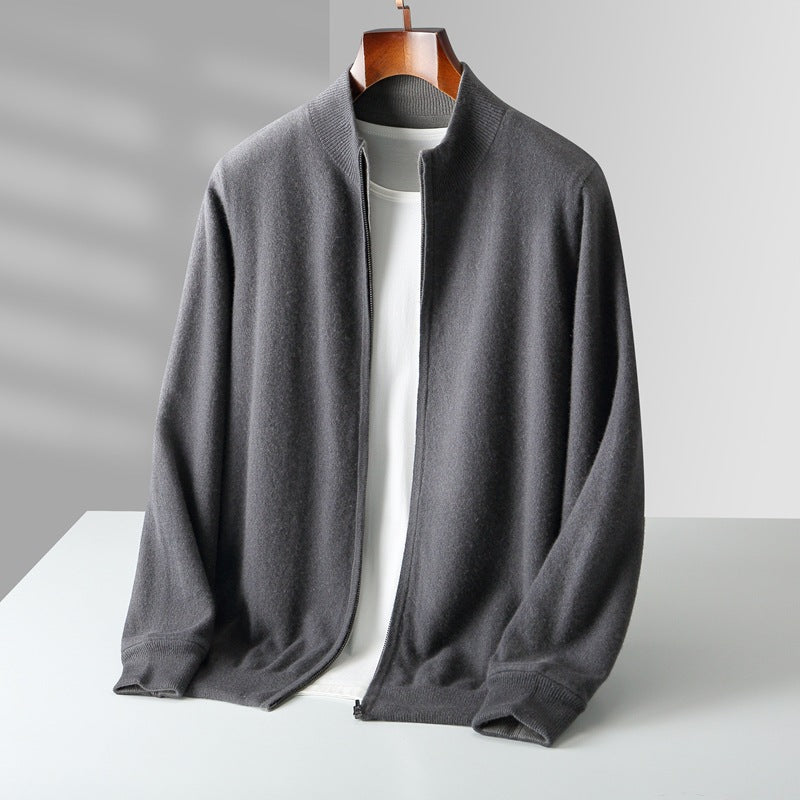 Norwood Line™ | Two-Tone Wool Cardigan