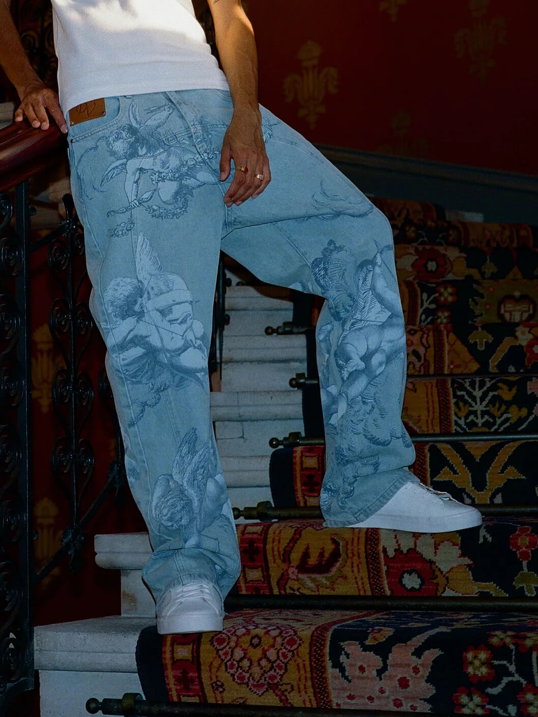 Shoreditch Cupid™ | Graffiti Stud Jeans
