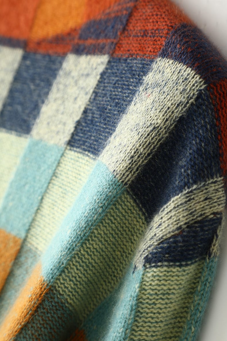 Elise Leroy™ | Cosy Checked Jumper