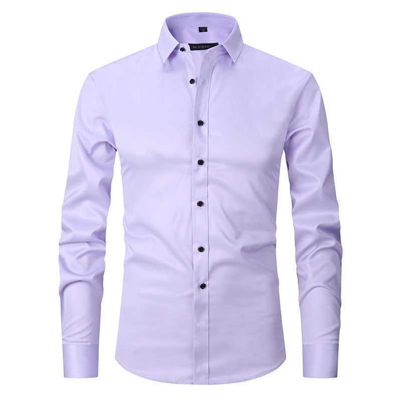 PrestigiaFlex™ | Wrinkle‑Free Stretch Shirt