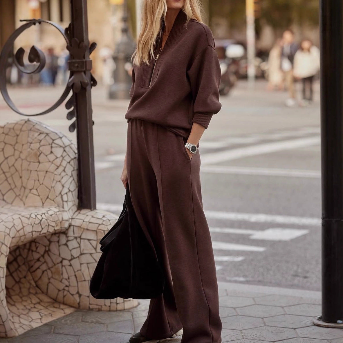 Harlow Knit™ | Elegant Zipper Co-ord