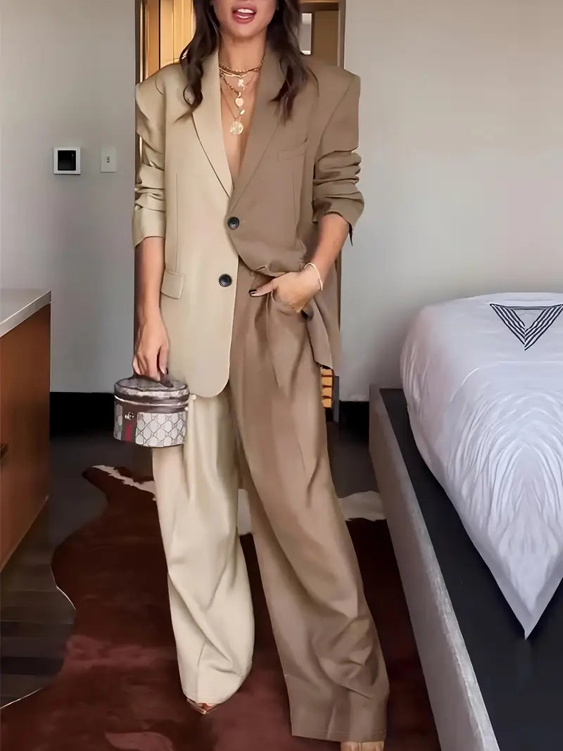 Mayfair Edge™ | Contrast Lapel Suit Set