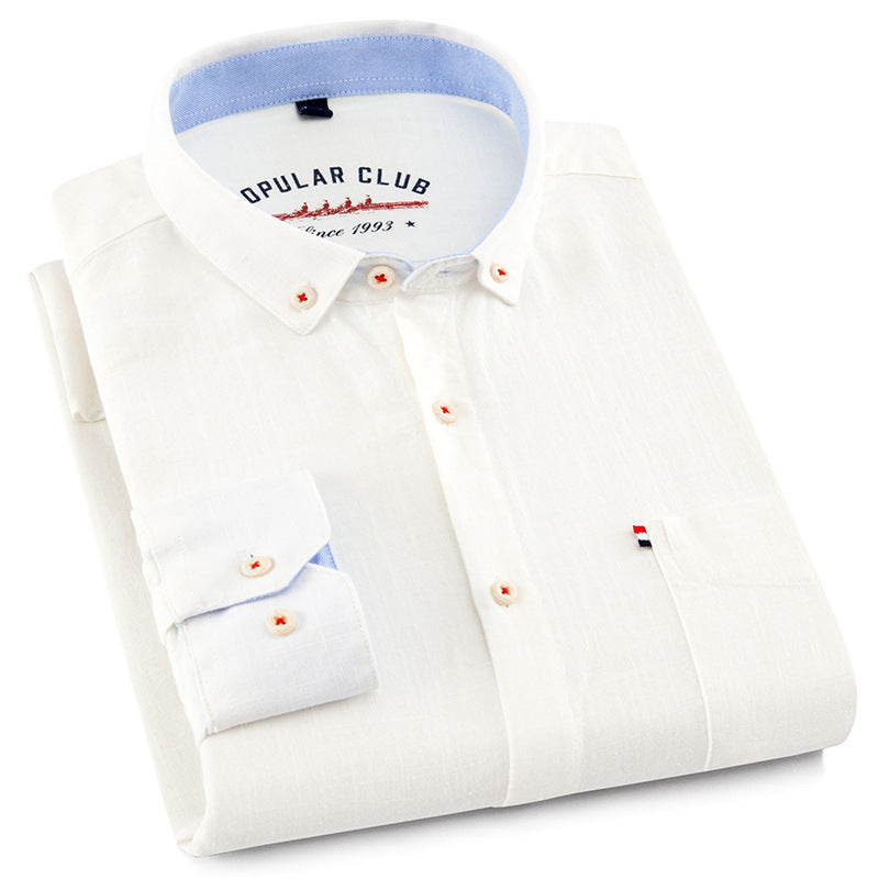 RoyalLinen™ | All-Day Comfort Button-Down