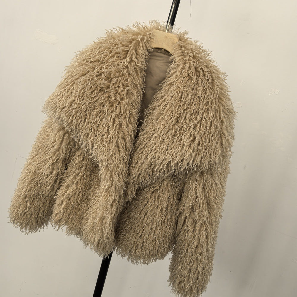 Loxley Drift™ | Curl Texture Statement Coat