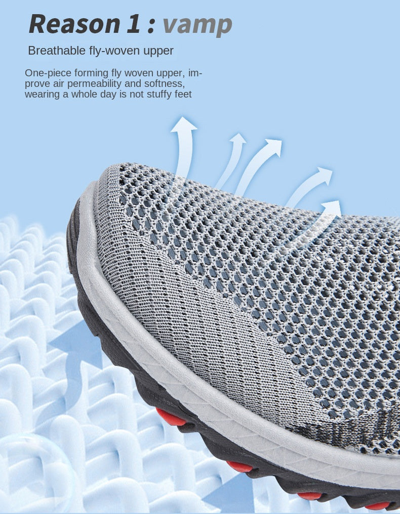Cheviot Flex™ | Breathable Everyday Slip-Ons