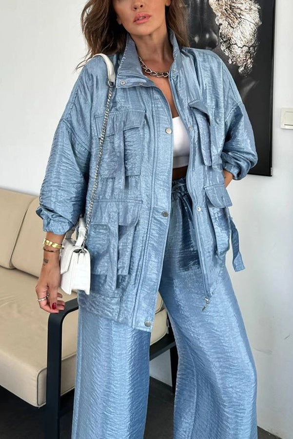 Chelsea Curation™ | Tailored Trousers & Jacket Co-ord