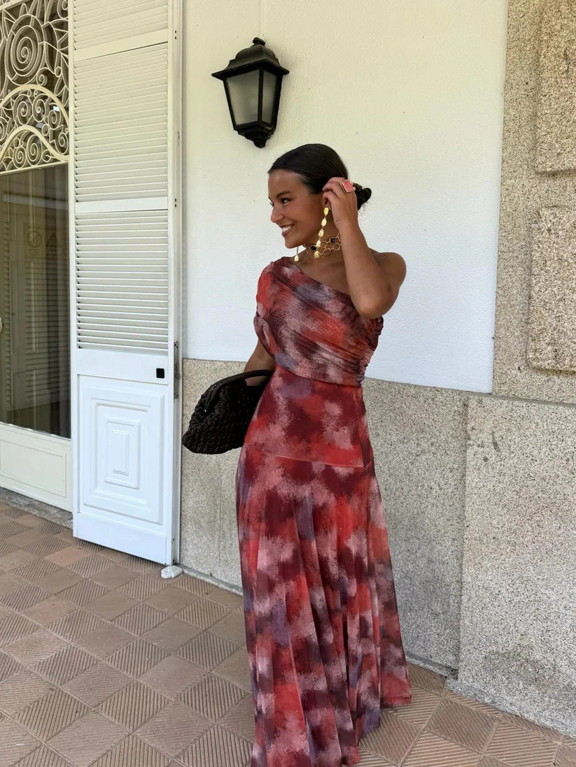 Belgravia Glow™ | Tie-Dye Resort Maxi Dress