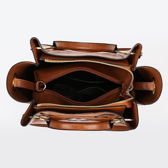 Duchess Carryall™ | Maternity-Friendly Topstitched Retro Tote