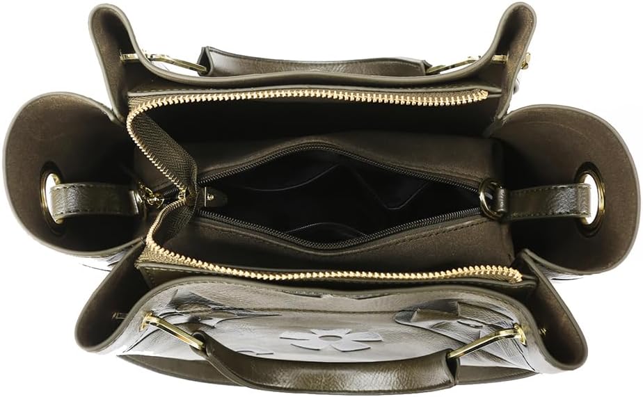 Duchess Carryall™ | Maternity-Friendly Topstitched Retro Tote