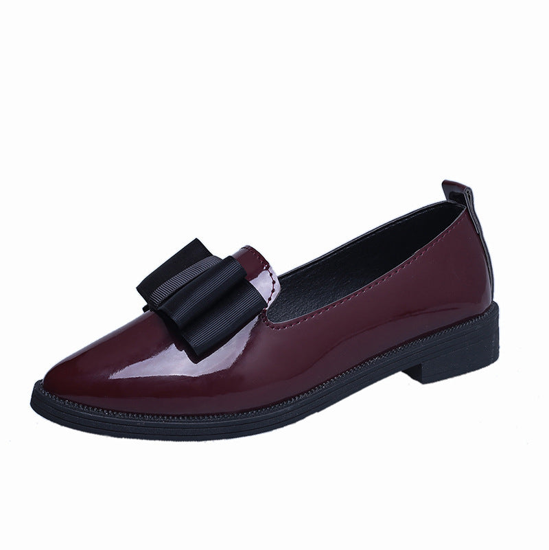 Buckingham Gloss™ | Sculpted Bow Ballet Flats
