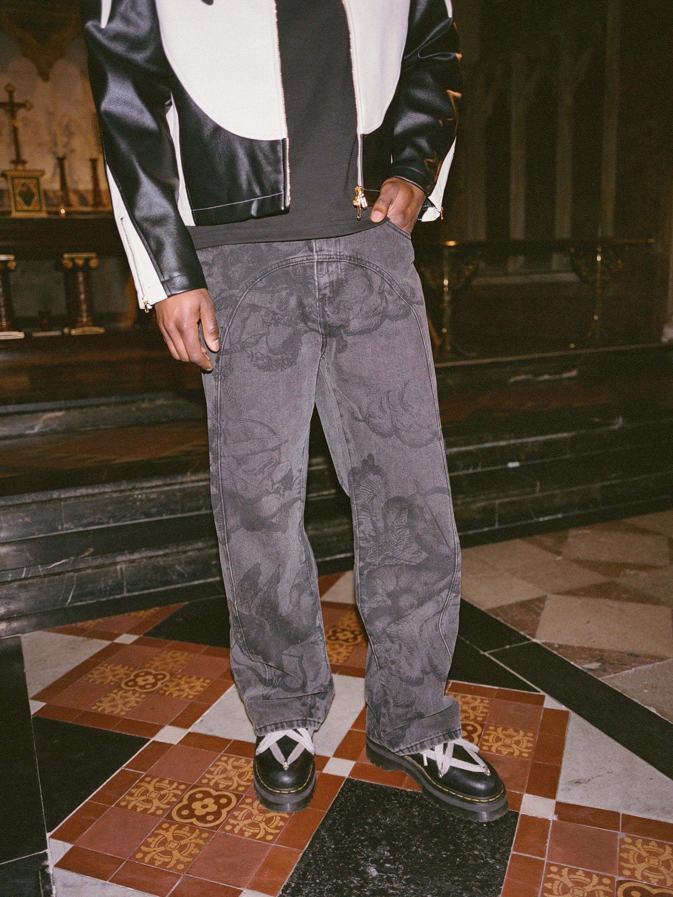 Shoreditch Cupid™ | Graffiti Stud Jeans
