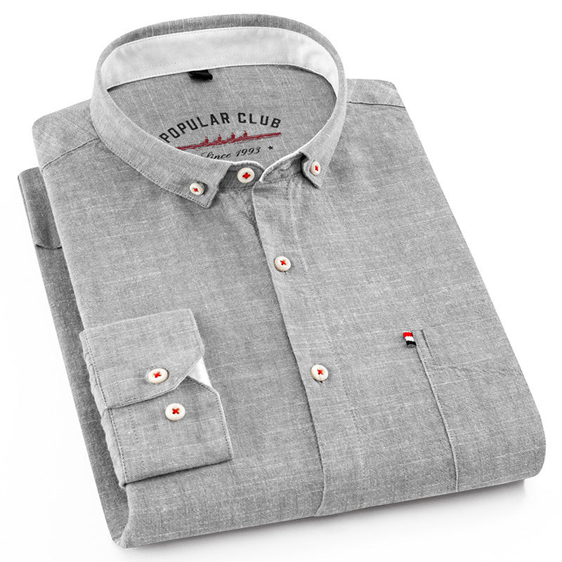 RoyalLinen™ | All-Day Comfort Button-Down