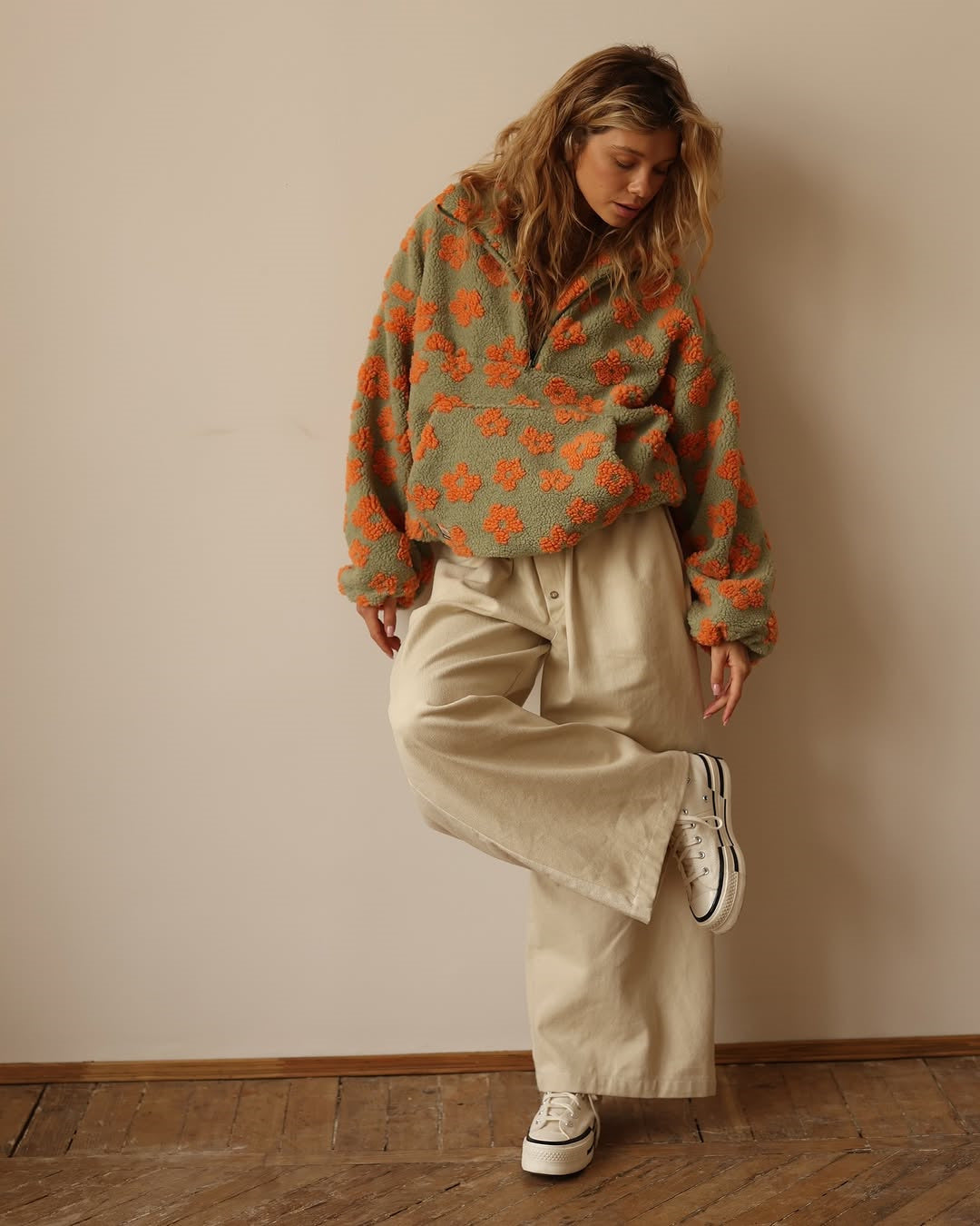 Cotswold Bloom™ | Floral Sherpa Fleece