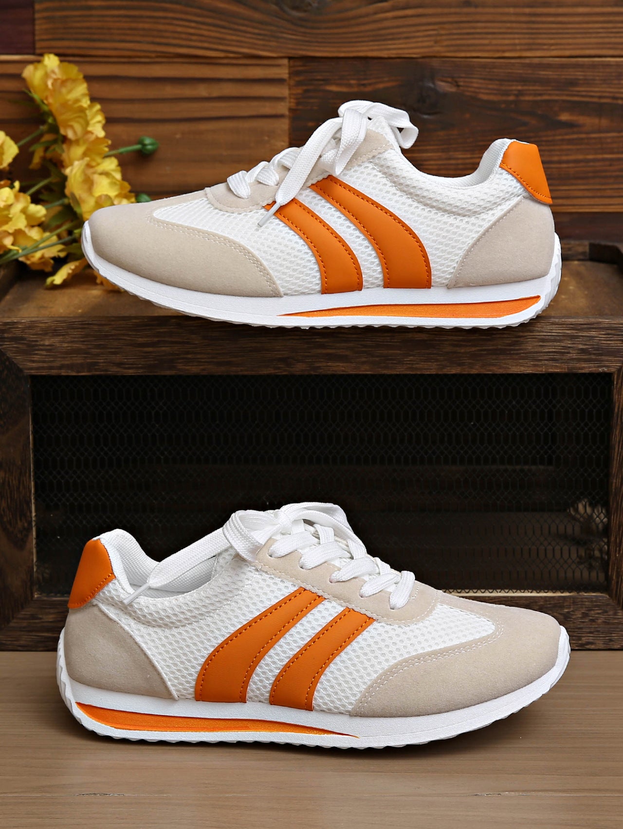 Camden Stride™ | Stripe Mesh Sneakers