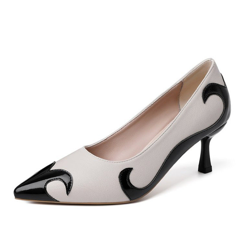 Chelsea Curve™ | Sculpted Leather Heels