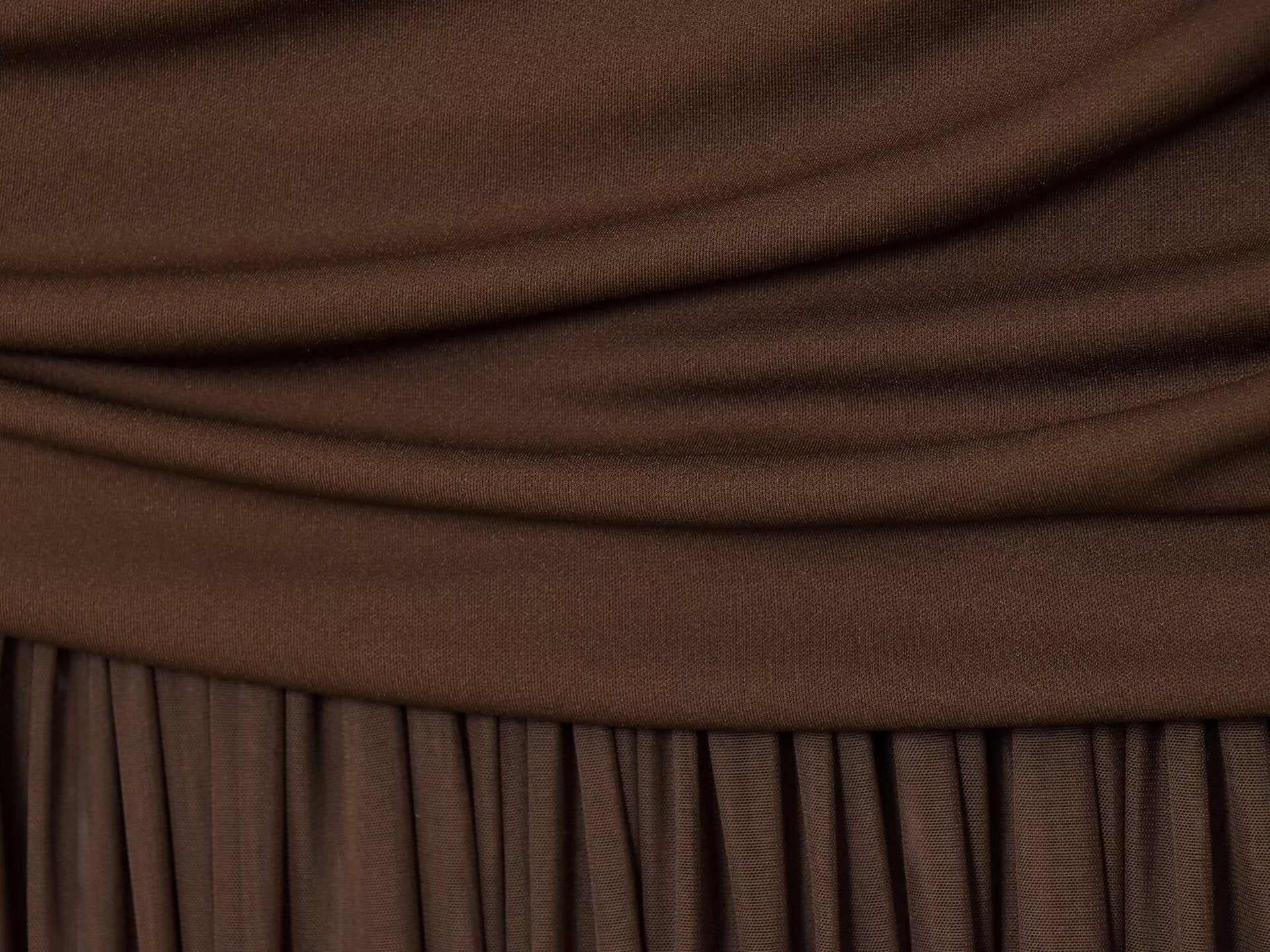 Victoria Bloom™ | Mesh Panel Elegant Maxi Dress