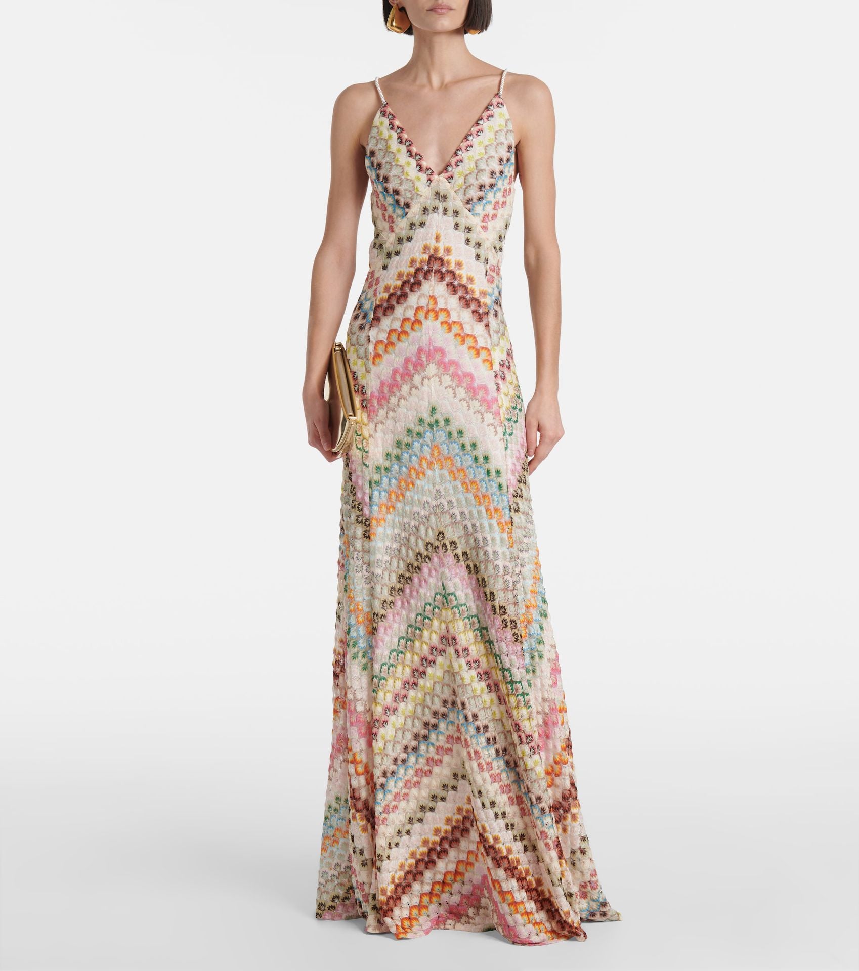 Shoreditch Glow™ | Open Back Knit Maxi Dress