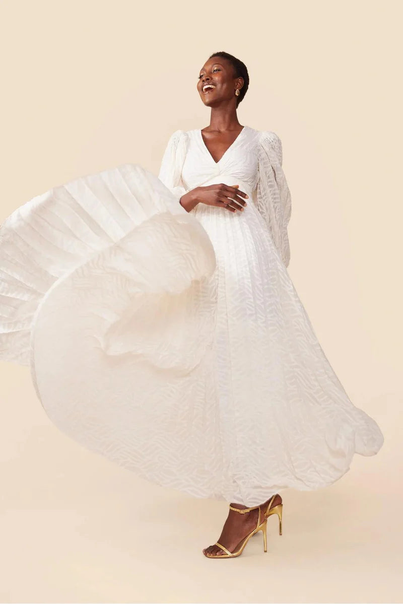 Blenheim Ballad™ | Pleated Evening Gown