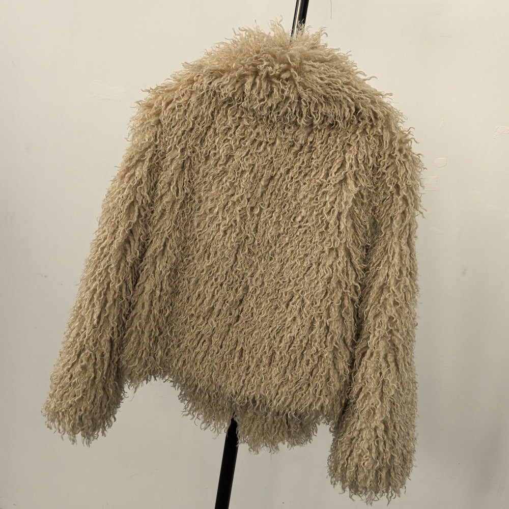 Loxley Drift™ | Curl Texture Statement Coat