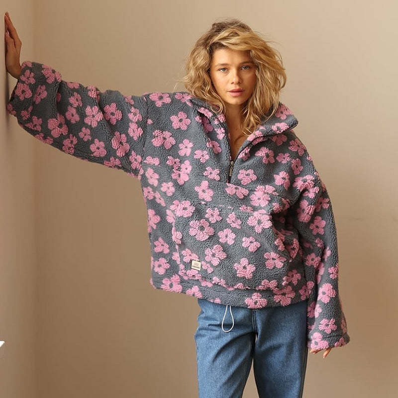 Cotswold Bloom™ | Floral Sherpa Fleece