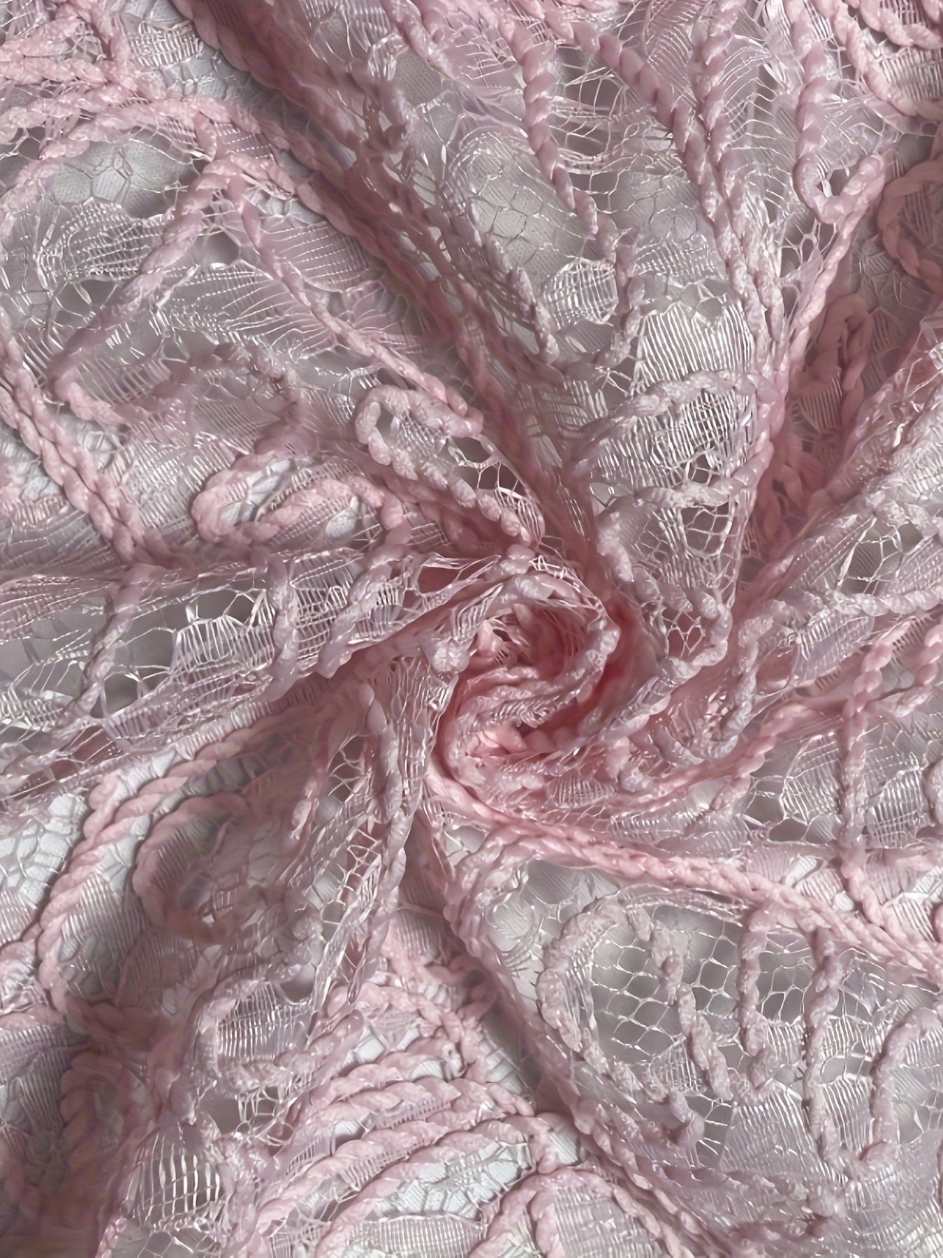 Soho Grace™ | Cropped Lace Bomber