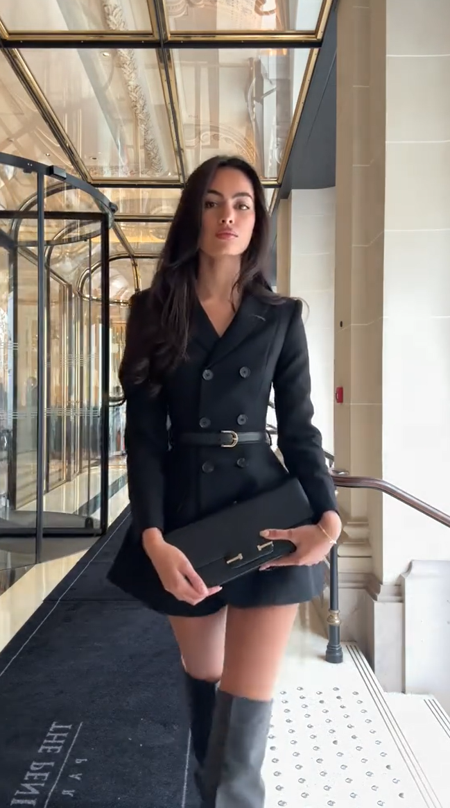 Aurora Leigh™ | The London Edge Blazer Dress