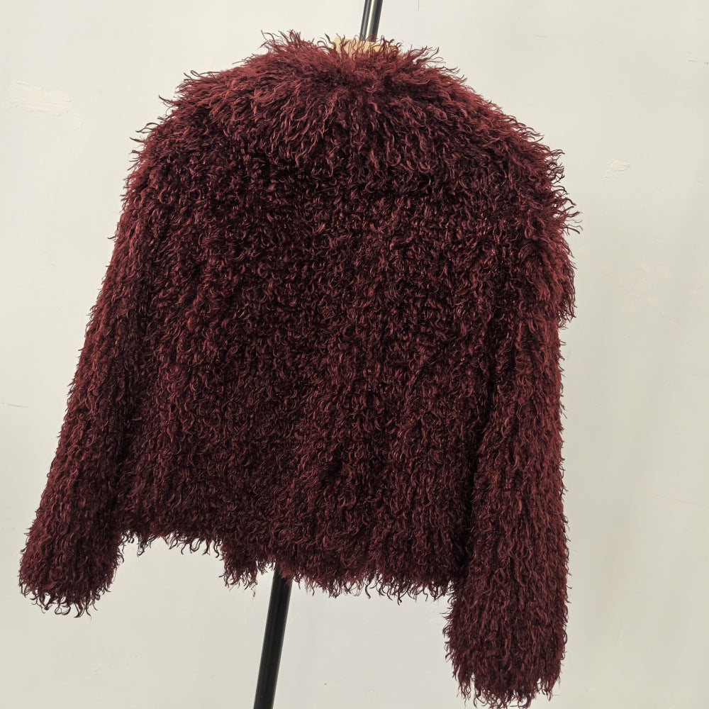 Loxley Drift™ | Curl Texture Statement Coat