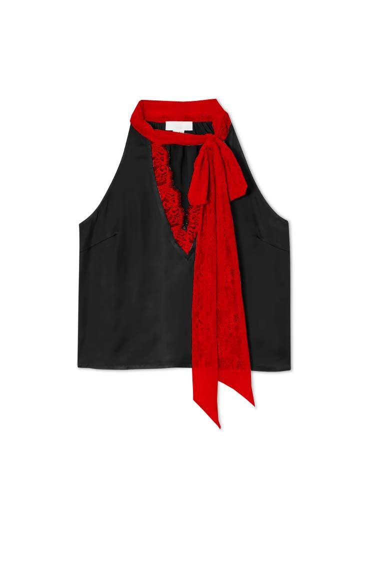 Kensington Whisper™ | Satin Lace Accent Skirt