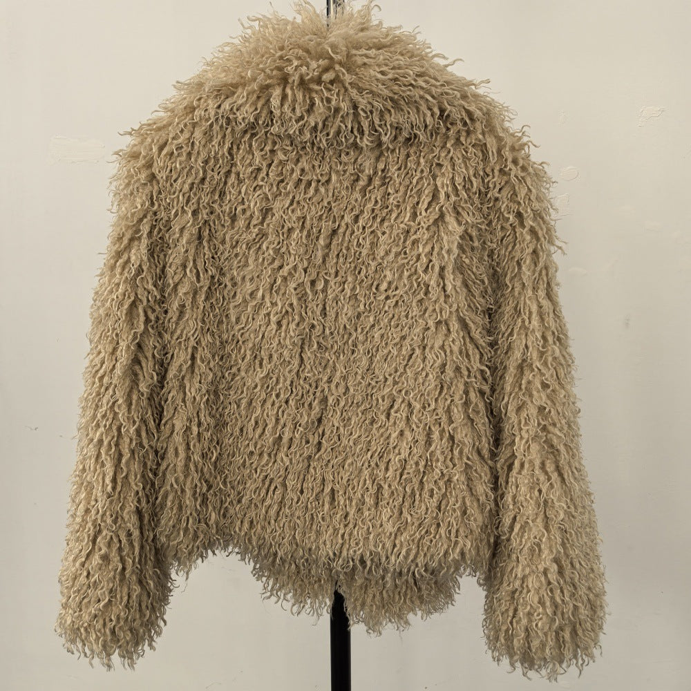 Loxley Drift™ | Curl Texture Statement Coat