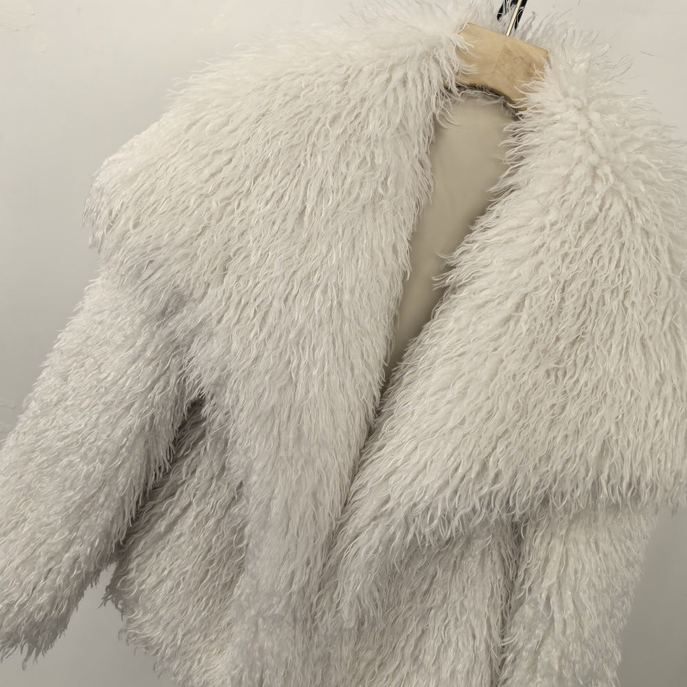 Loxley Drift™ | Curl Texture Statement Coat