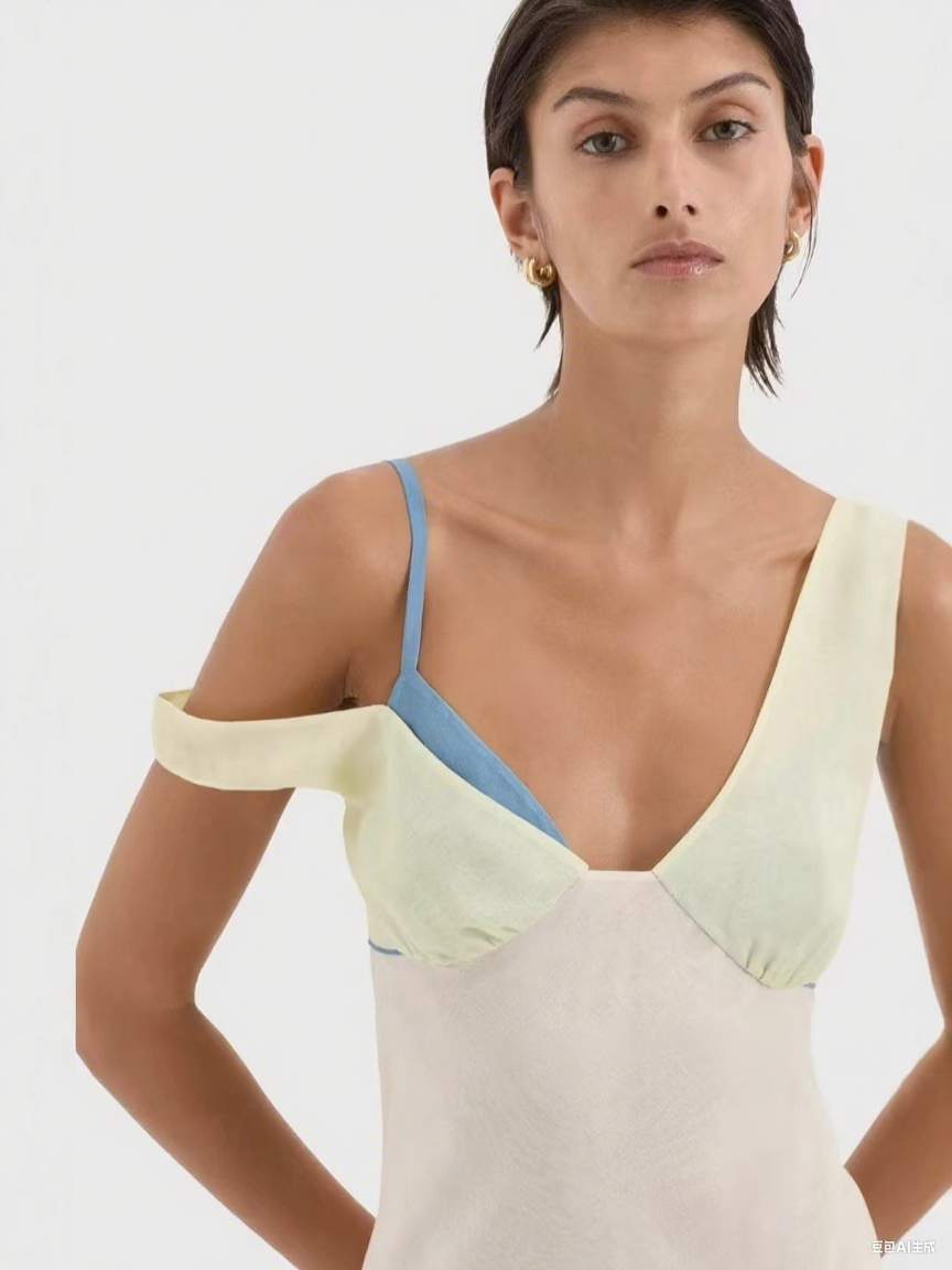 Thames Drape™ | Asymmetric Midi Dress