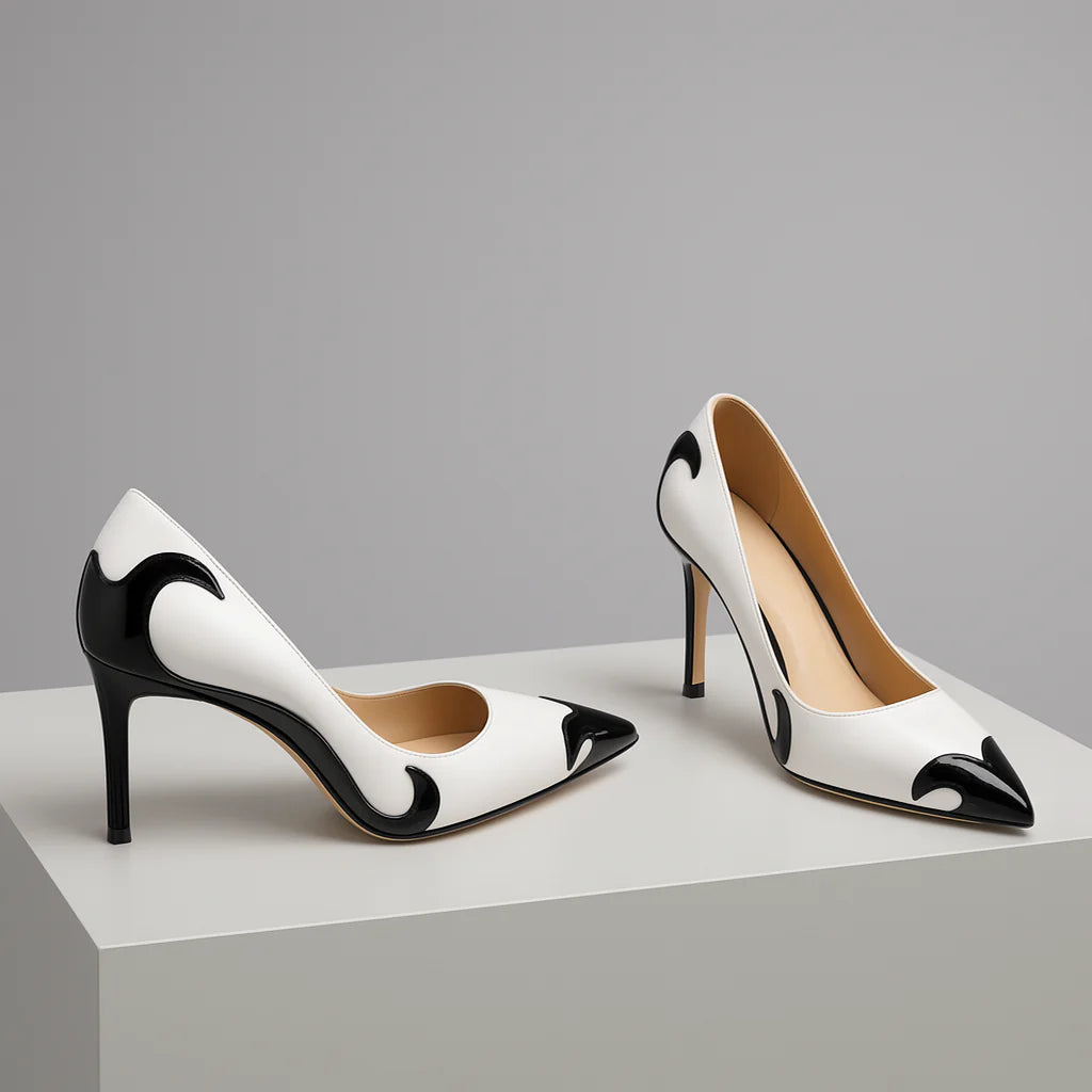 Chelsea Curve™ | Sculpted Leather Heels