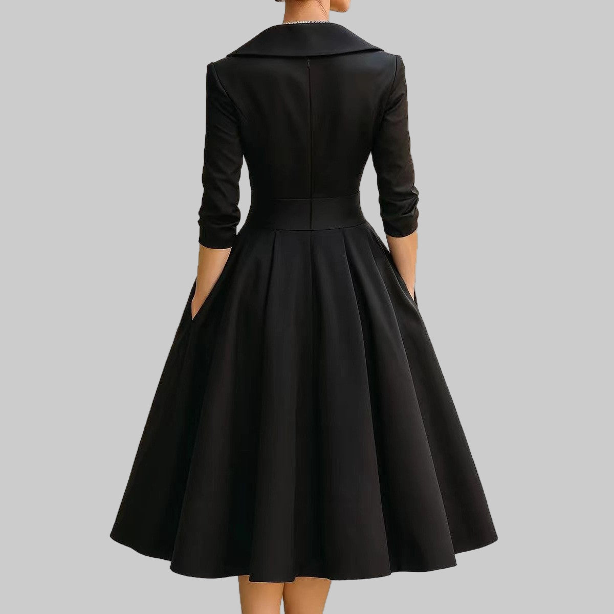 Clara Wynn™ | Lustrous Satin Midi