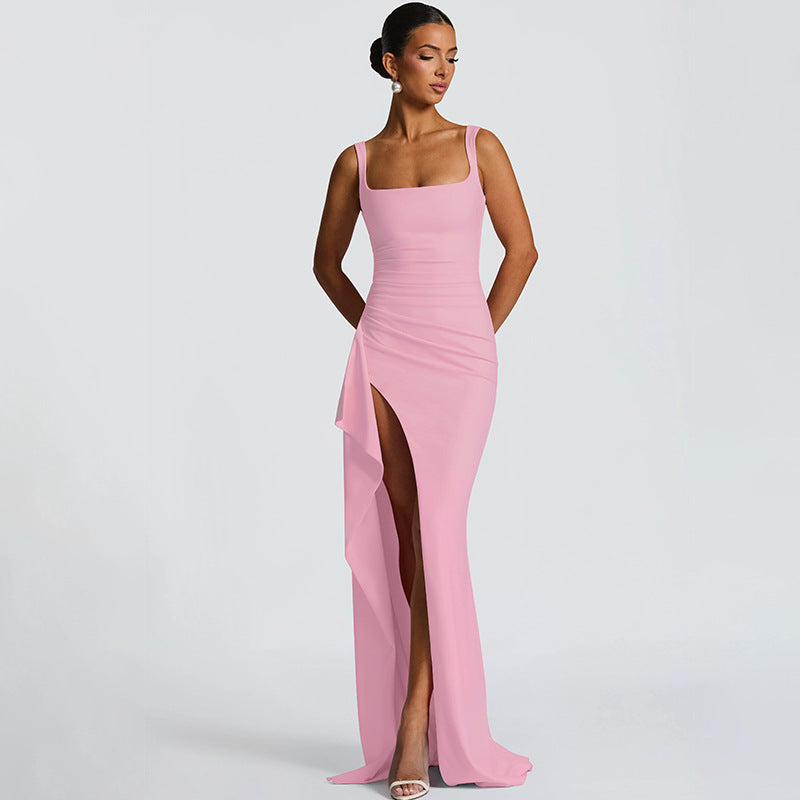 Elara Frost™ | Luxe Silhouette Slip Dress