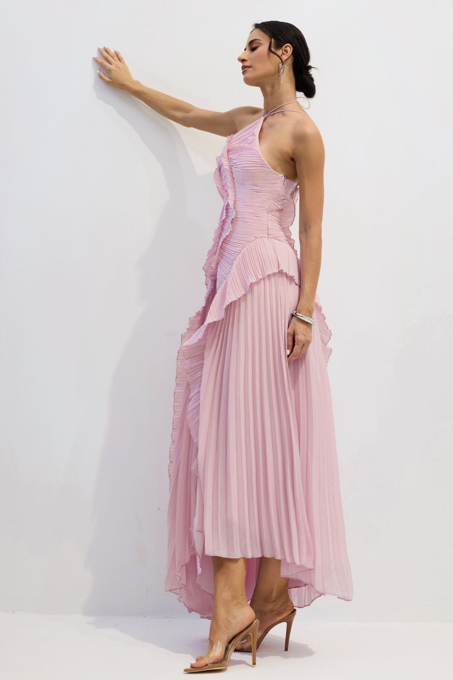 RichmondRomance™ | Patchwork Pleated Gown