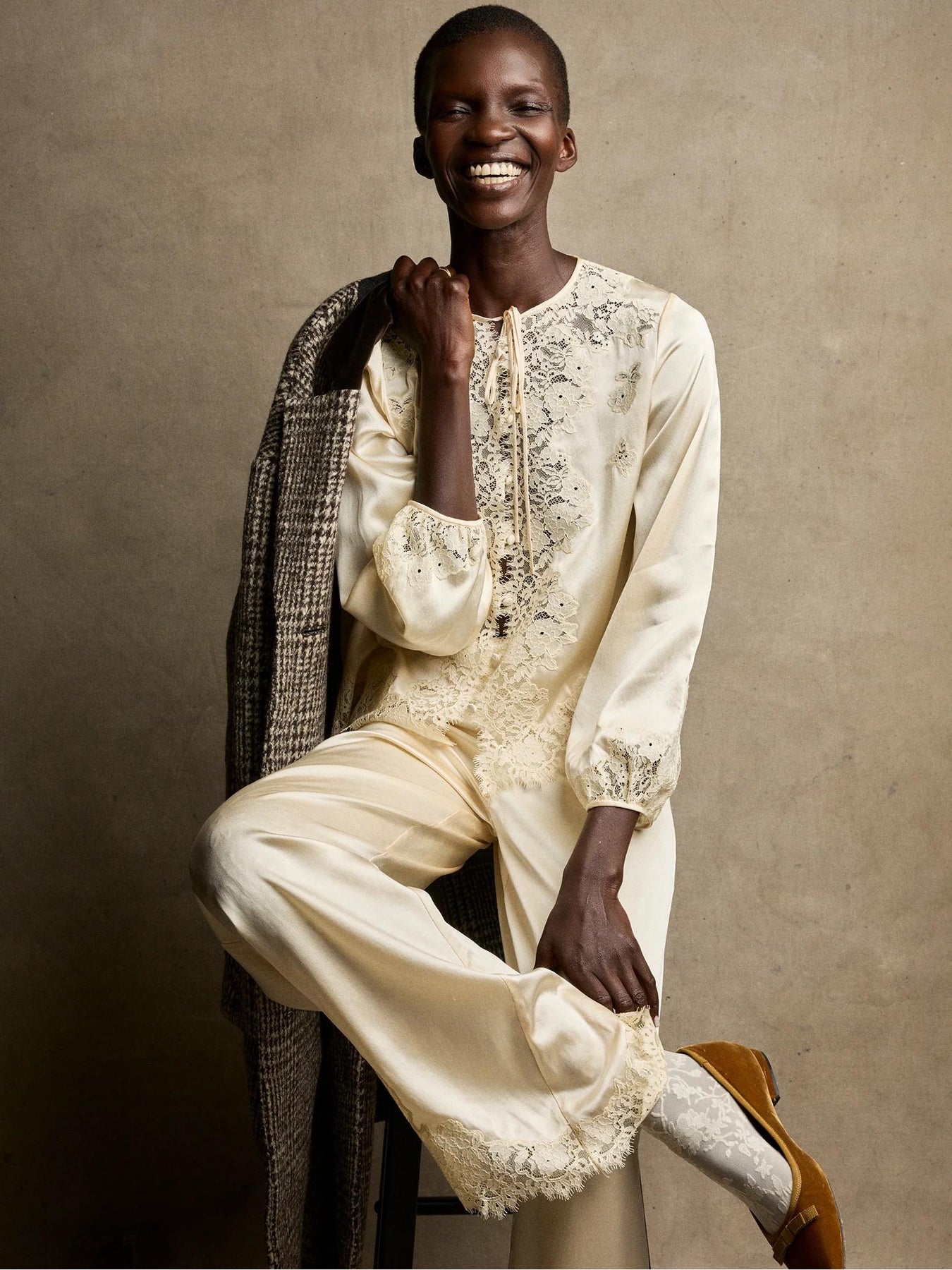 Leonie Grace™ | Velvet Dawn Sleep Set