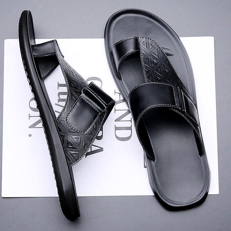 CavalierSand™ | Leather Comfort Sandals