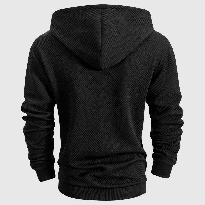 Brixton Flow™ | Quarter-Zip Texture Hoodie