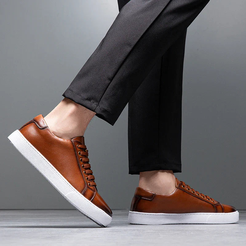 London Grain™ | Genuine Leather Board Shoes