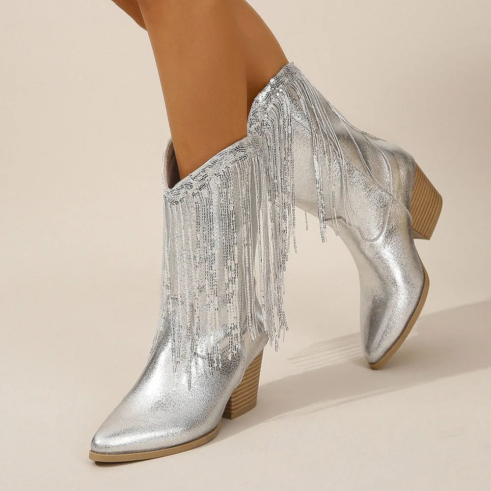 Riviera Rider™ | Suede Fringe Boots