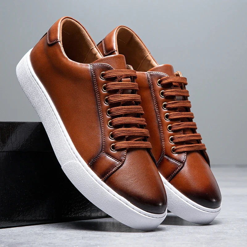 London Grain™ | Genuine Leather Board Shoes