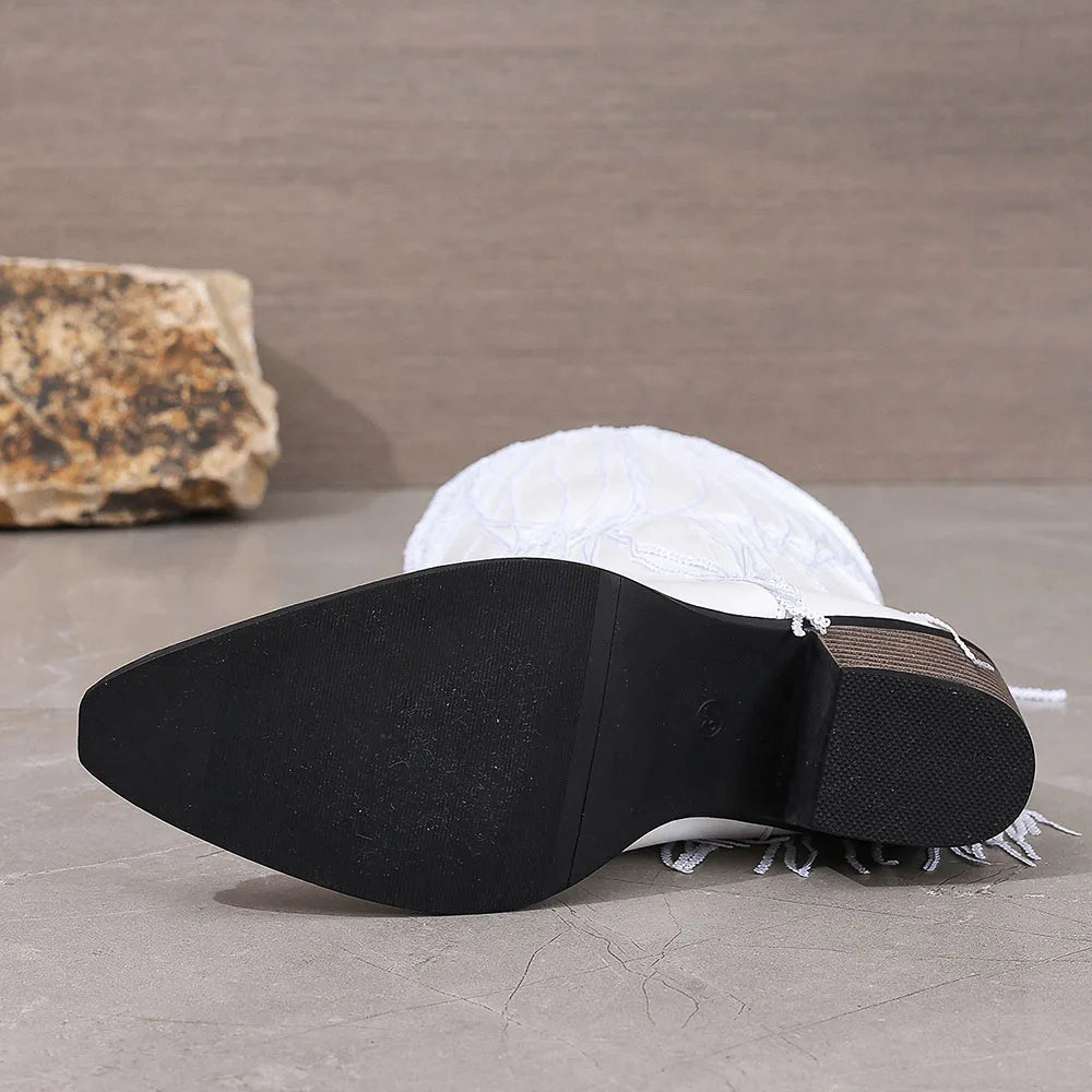 Riviera Rider™ | Suede Fringe Boots