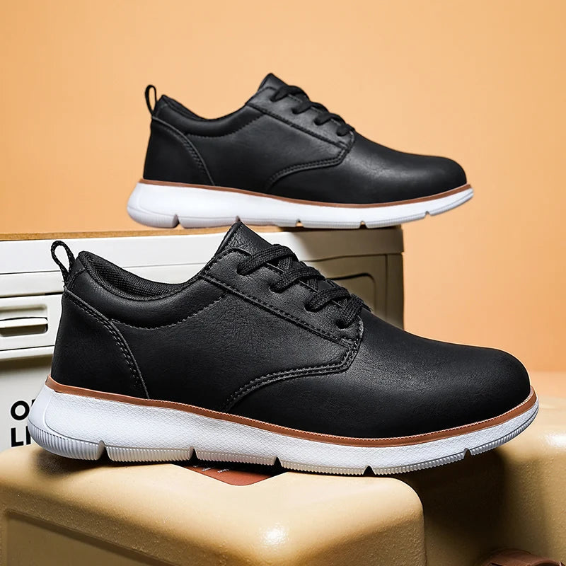 Jermyn OrthoStep™ | Leather Clinic Trainers