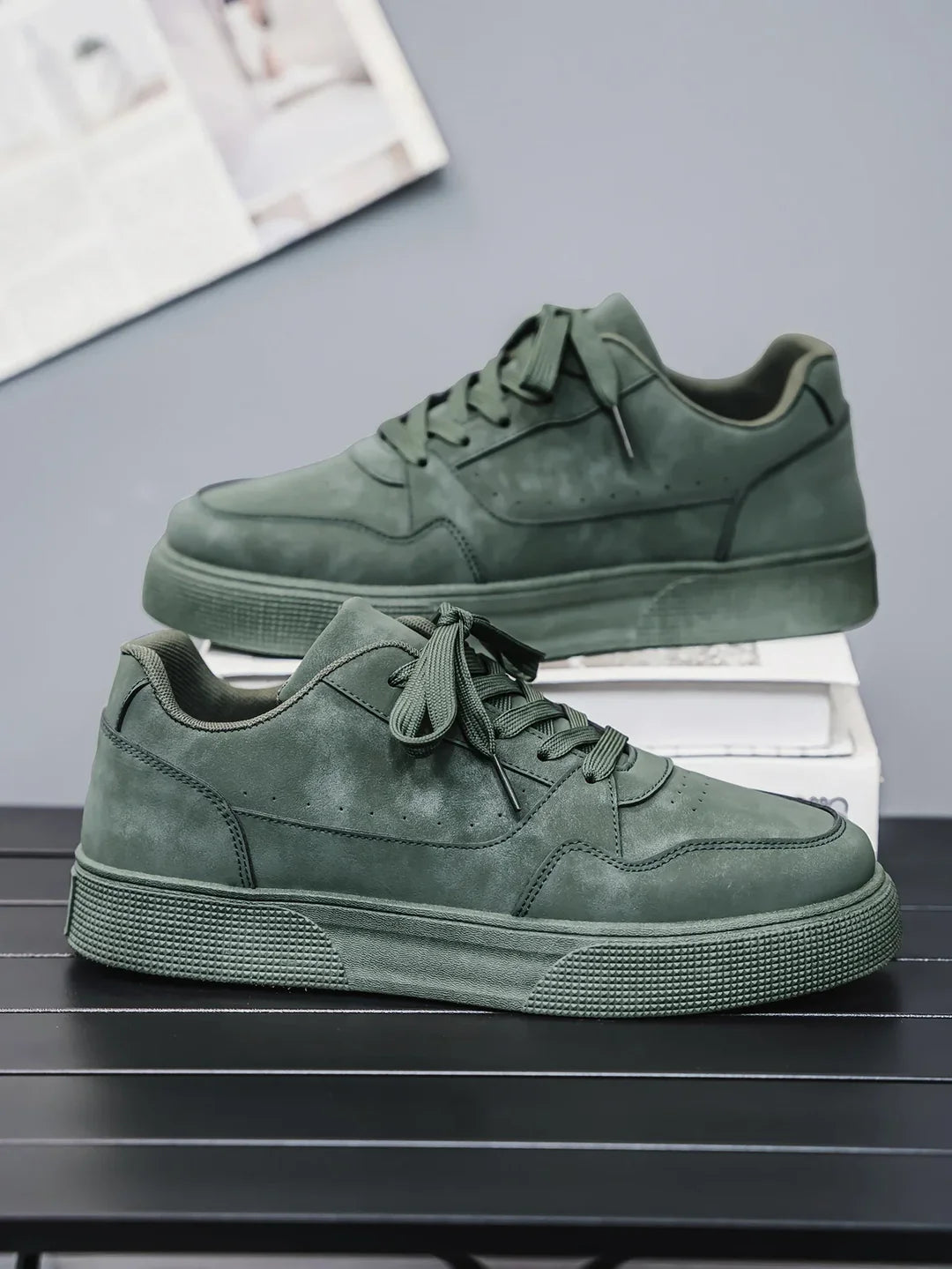 UrbanMatte™ | All-Weather Suede Sneaker