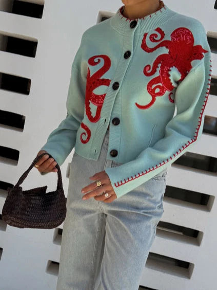 Cornwall Drift™ | Sea-Inspired Cardigan